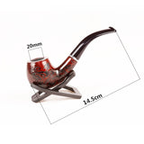 Classic Bent Pipes Wooden Smoking