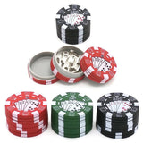 3 Layers Poker Chip Style Herb Grinder
