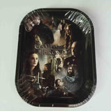 Tobacco Rolling Metal Tray Hand Roller