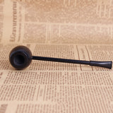 Ebony Pipe Wood  Smoking Portable