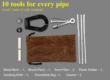 Classic Straight Wooden Pipe