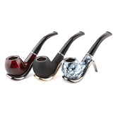 Retro Acrylic Durable Resin Smoking Pipe