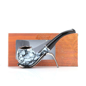 Retro Acrylic Durable Resin Smoking Pipe