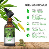 Edible Organic Hemp Seed Oil H