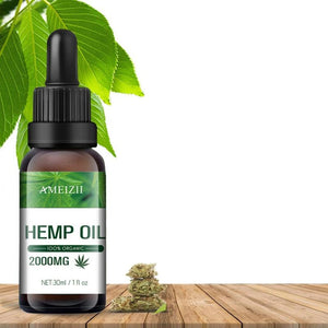 Herbal Essential Hemp Seed Body Massage Oil