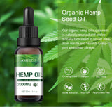 Herbal Essential Hemp Seed Body Massage Oil