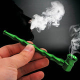 Small Bamboo Tobacco Stems  Metal Pipes