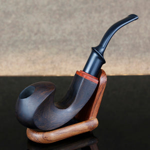 Ebony Wood Pipe 9mm