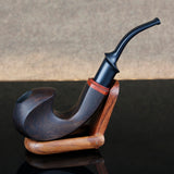 Ebony Wood Pipe 9mm