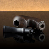 Ebony Wood Pipe 9mm