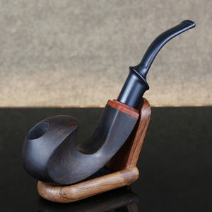 Ebony Wood Pipe 9mm