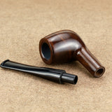 Classic Straight Wooden Pipe