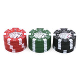 3 Layers Poker Chip Style Herb Grinder