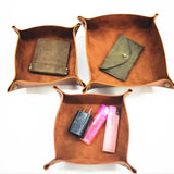 Dice PU Leather Folding Tray